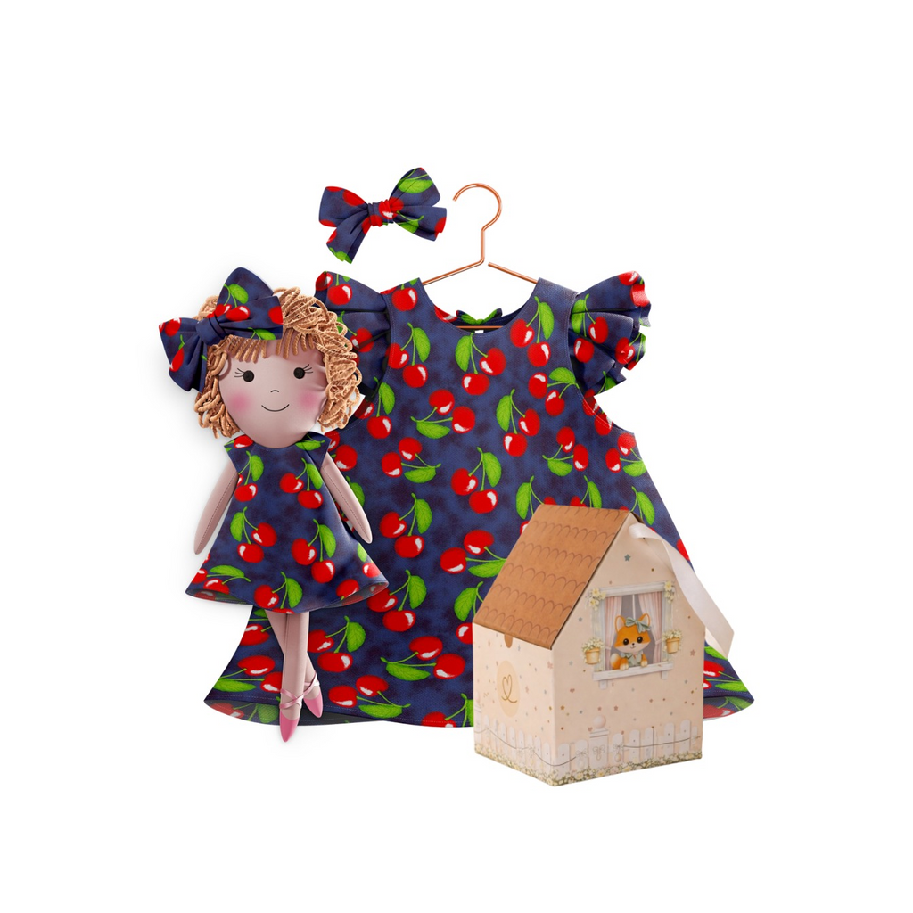 Cherry Collection – Aninha Dress Set
