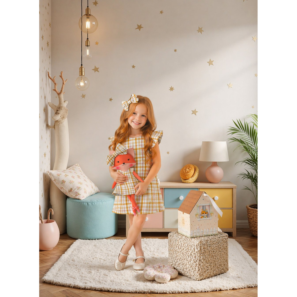 Gingham Collection – Mrs. Fox Dress Set