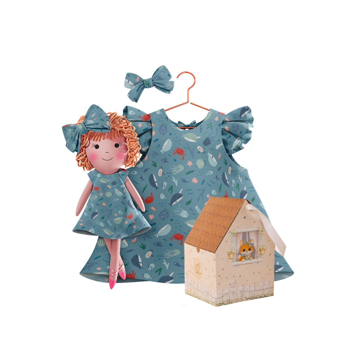 Under the Sea Collection – Aninha Dress Set