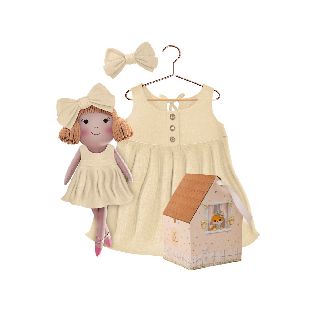 Classic Yellow Collection – Nina Dress Set