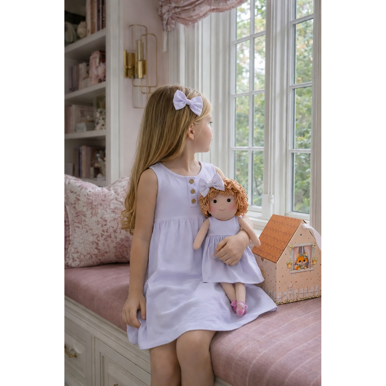 Classic Lavender Collection – Aninha Dress Set