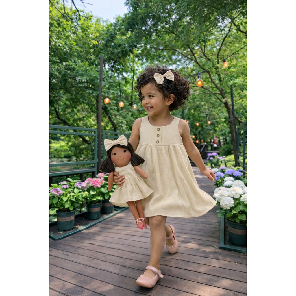 Classic Yellow Collection – Manu Dress Set