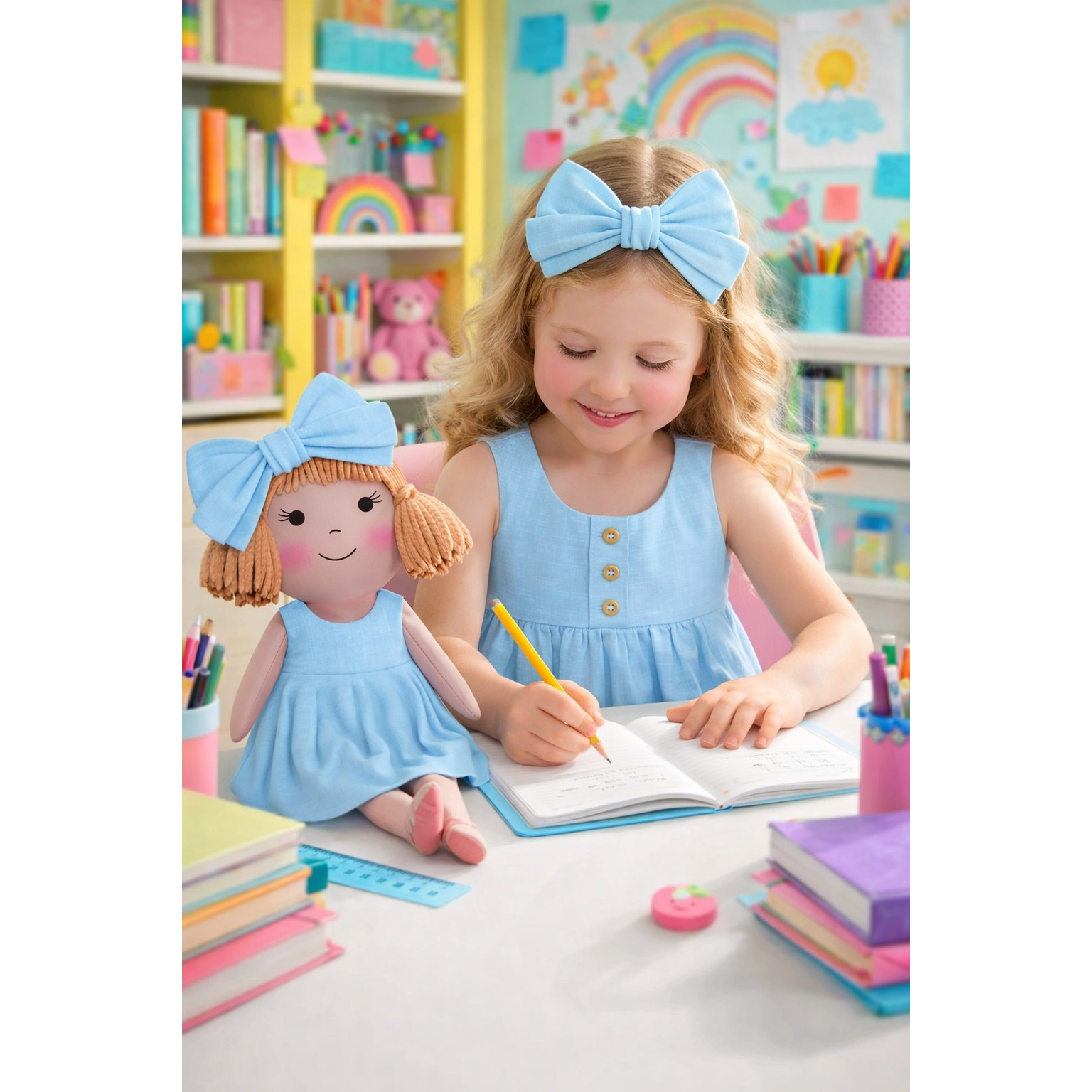 Classic Blue Collection – Nina Dress Set