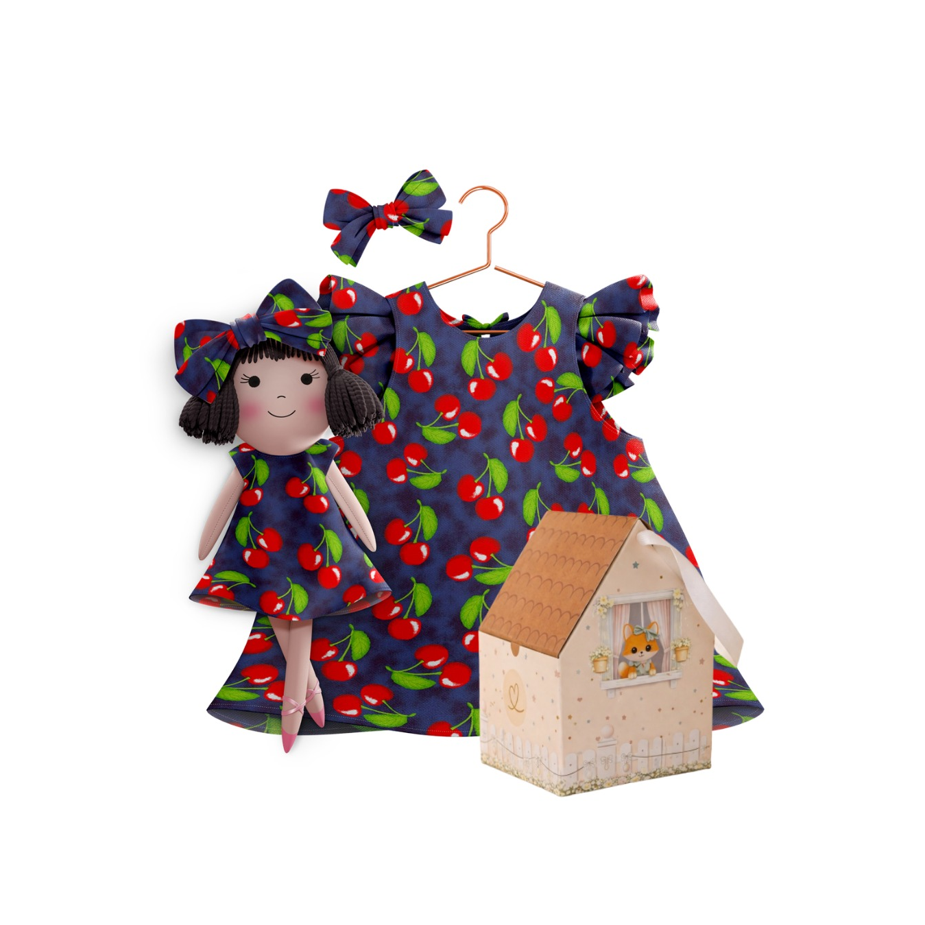 Cherry Collection – Alice Dress Set
