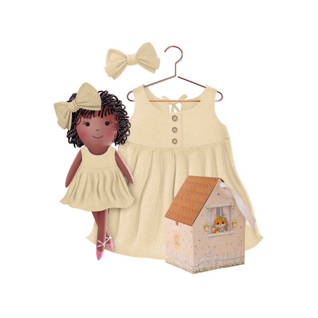 Classic Yellow Collection – Bella Dress Set