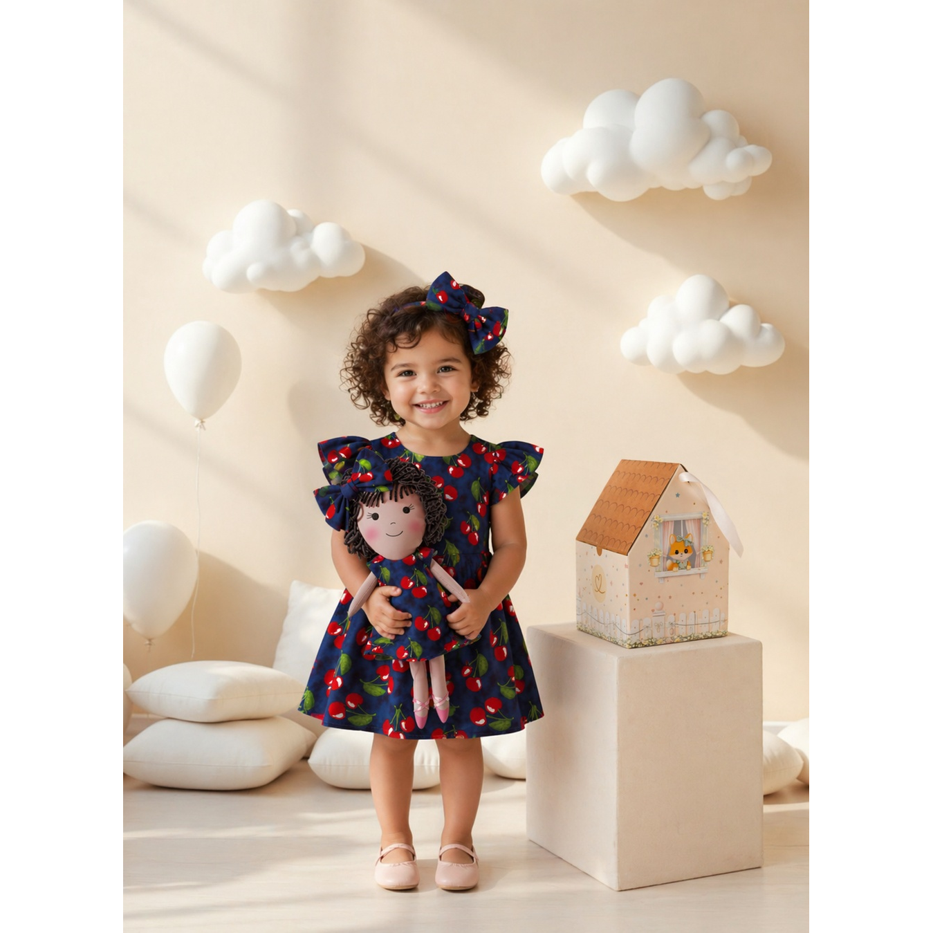 Cherry Collection – Nelinha Dress Set