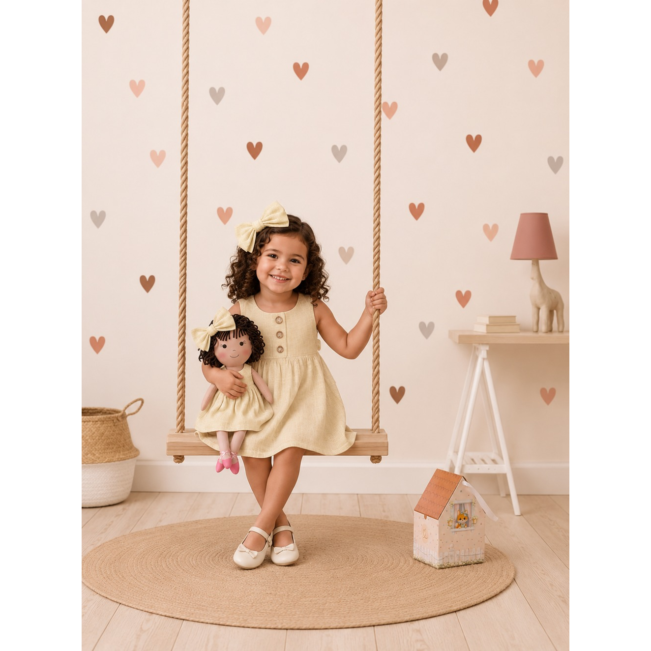 Classic Yellow Collection – Nelinha Dress Set
