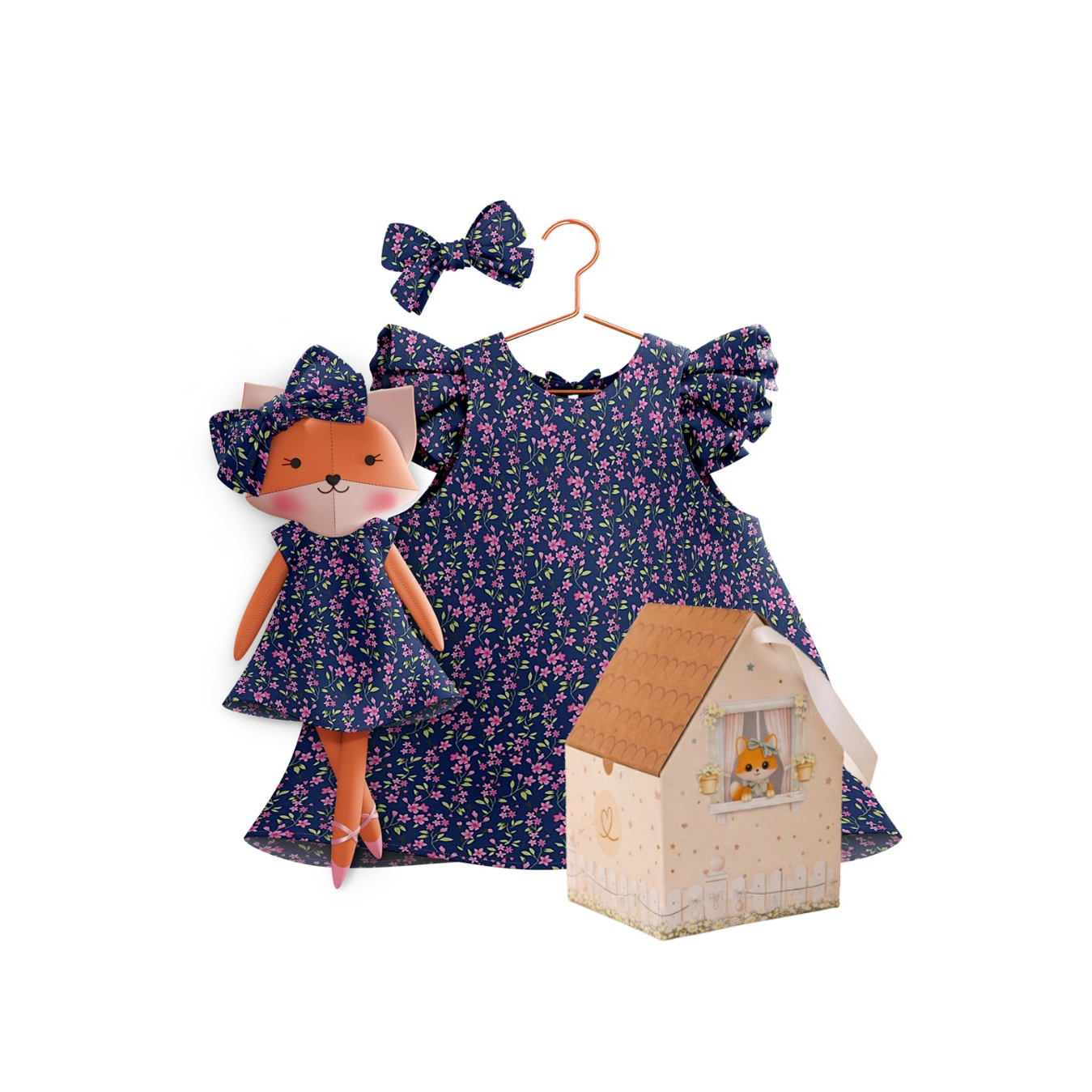 Blossom Collection – Mrs. Fox Dress Set