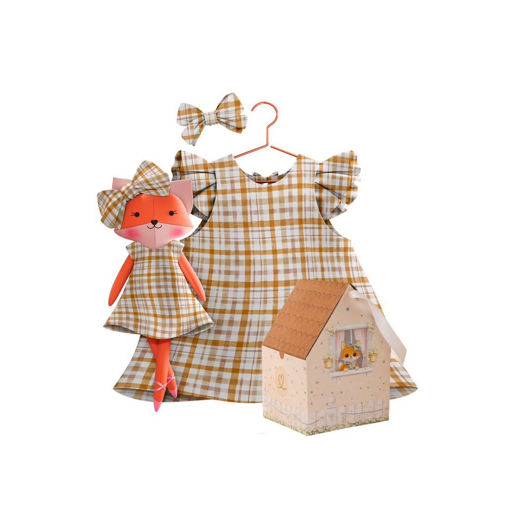 Gingham Collection – Mrs. Fox Dress Set