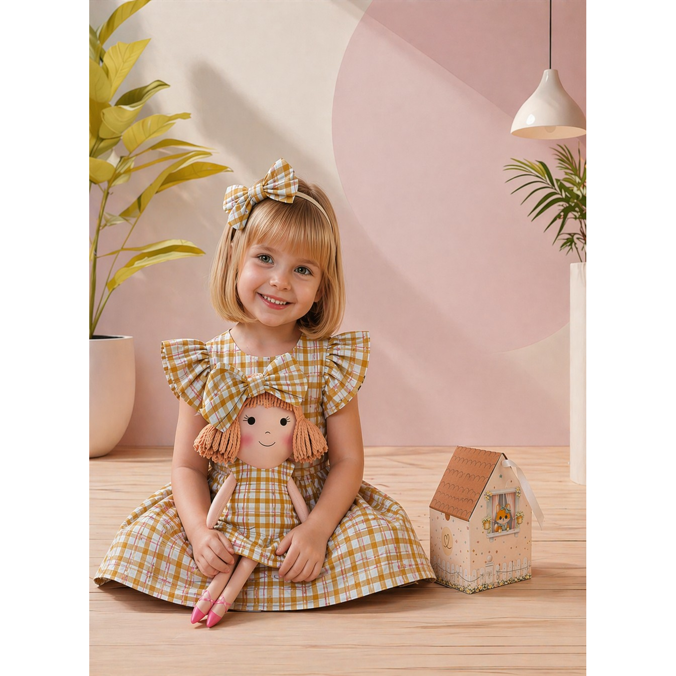 Gingham Collection – Nina Dress Set
