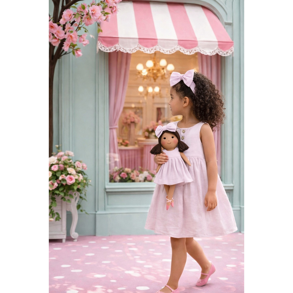 Classic Pink Collection – Manu Dress Set