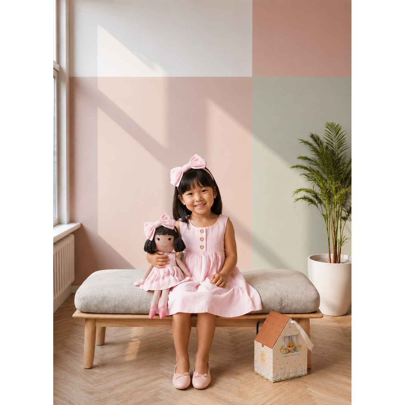 Classic Pink Collection – Alice Dress Set