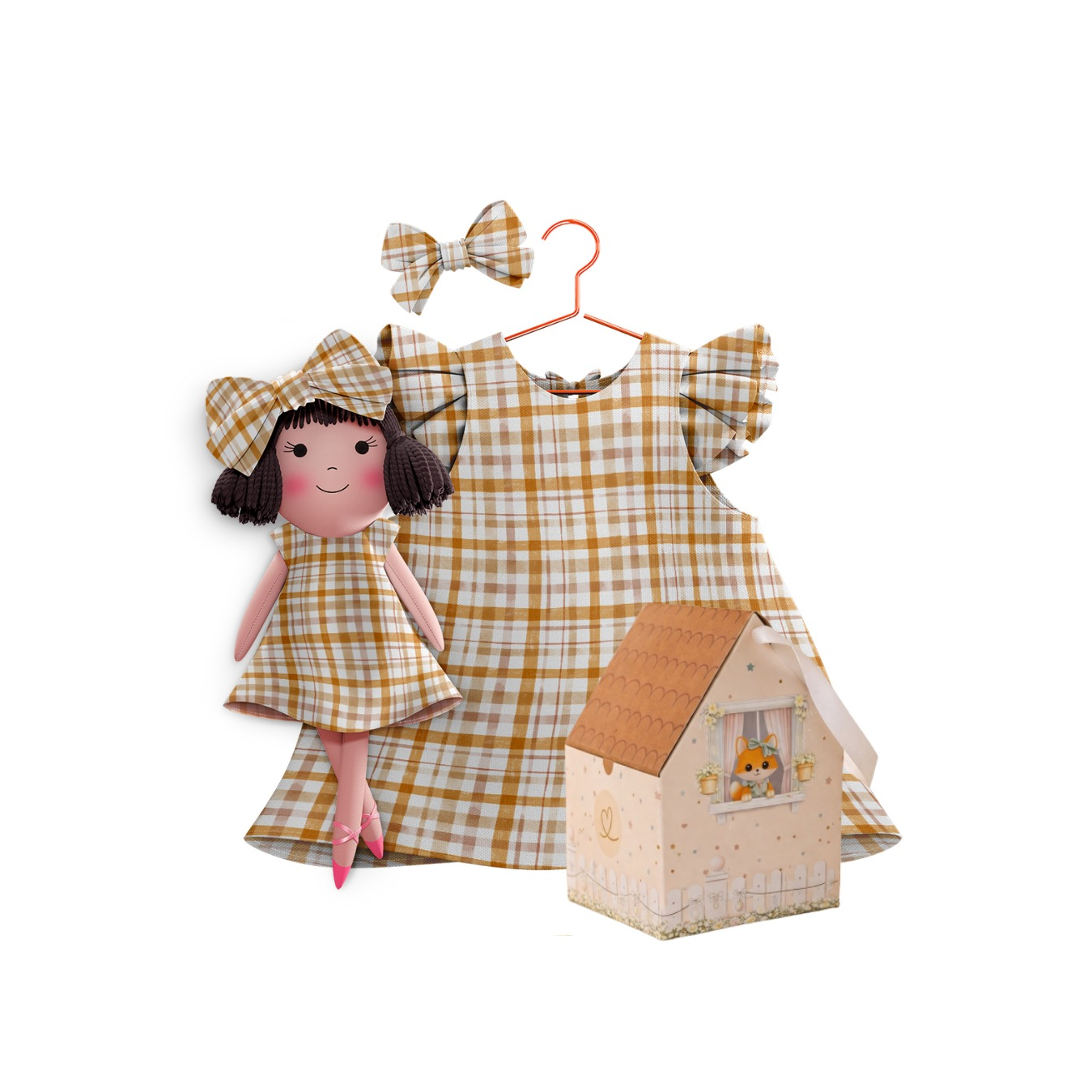 Gingham Collection – Alice Dress Set