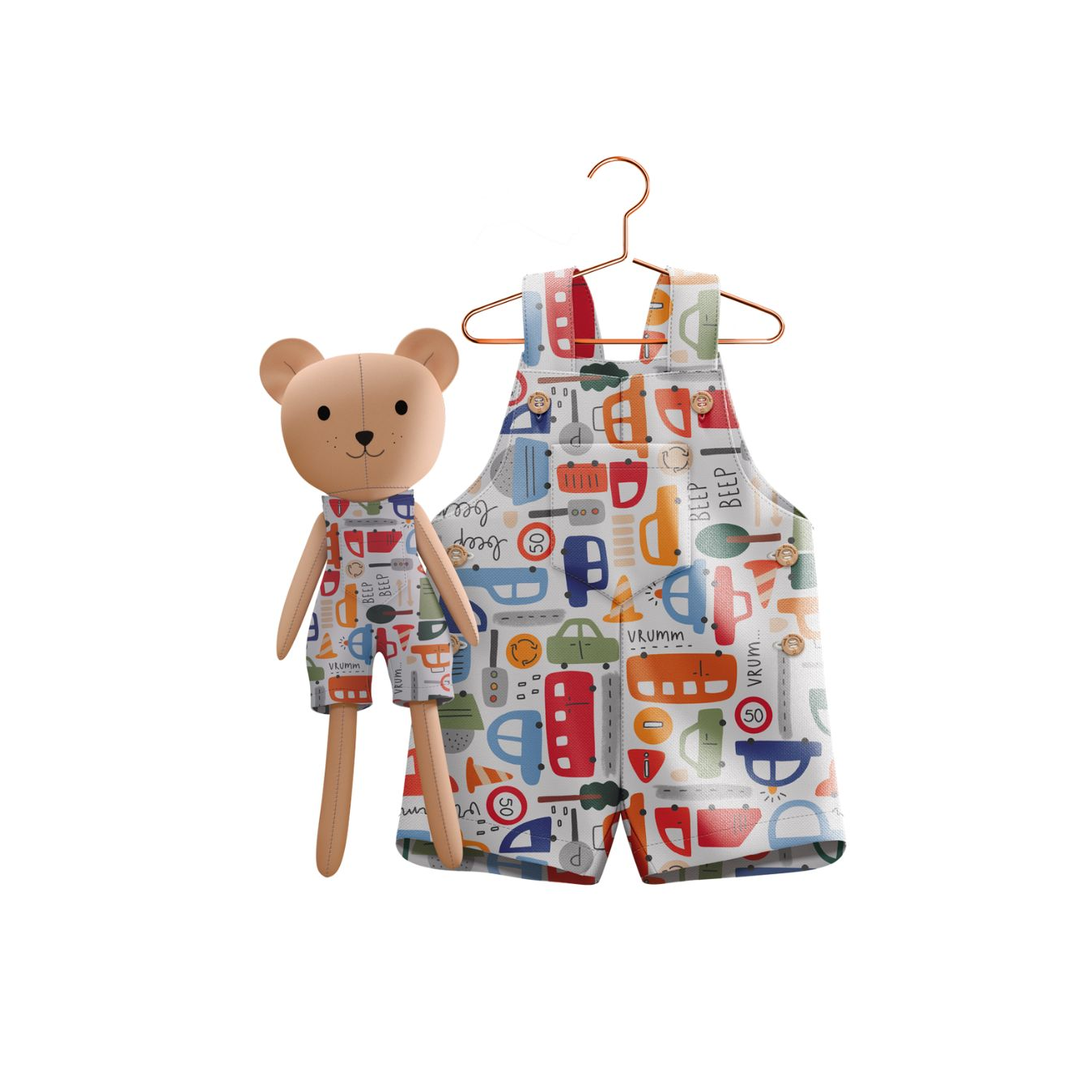 Cars Collection – Teddy Bear Set