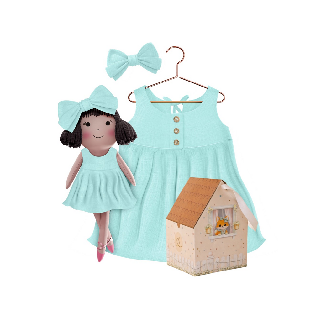 Classic Green  Collection – Alice Dress Set