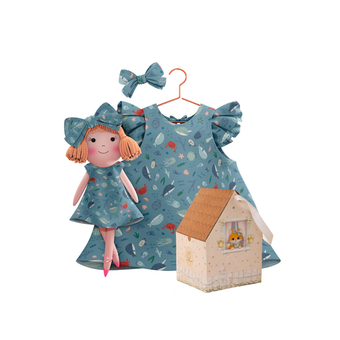 Under the Sea Collection – Nina Dress Set