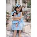 Classic Blue Collection – Alice Dress Set with Petit Case