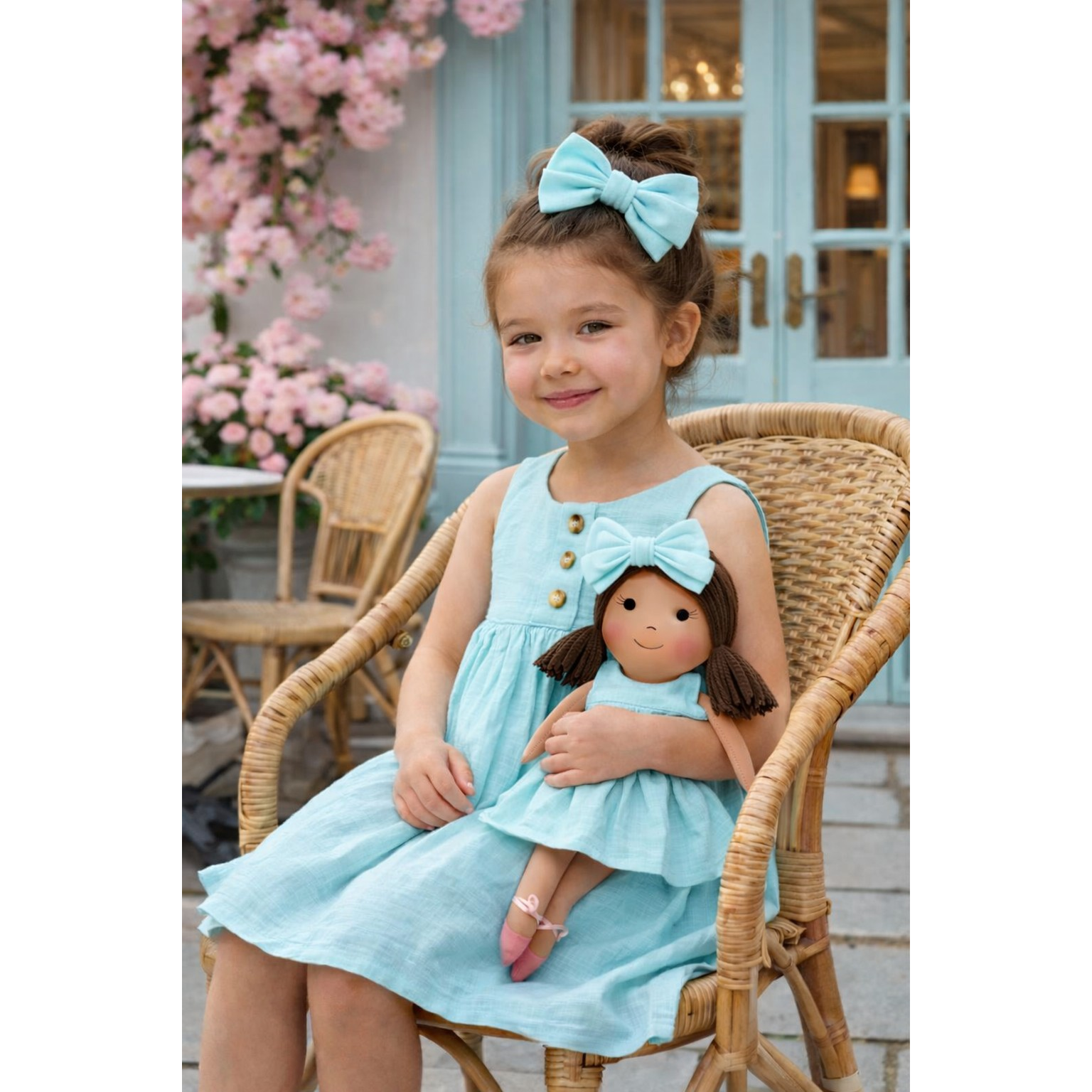 Classic Green Collection – Manu Dress Set