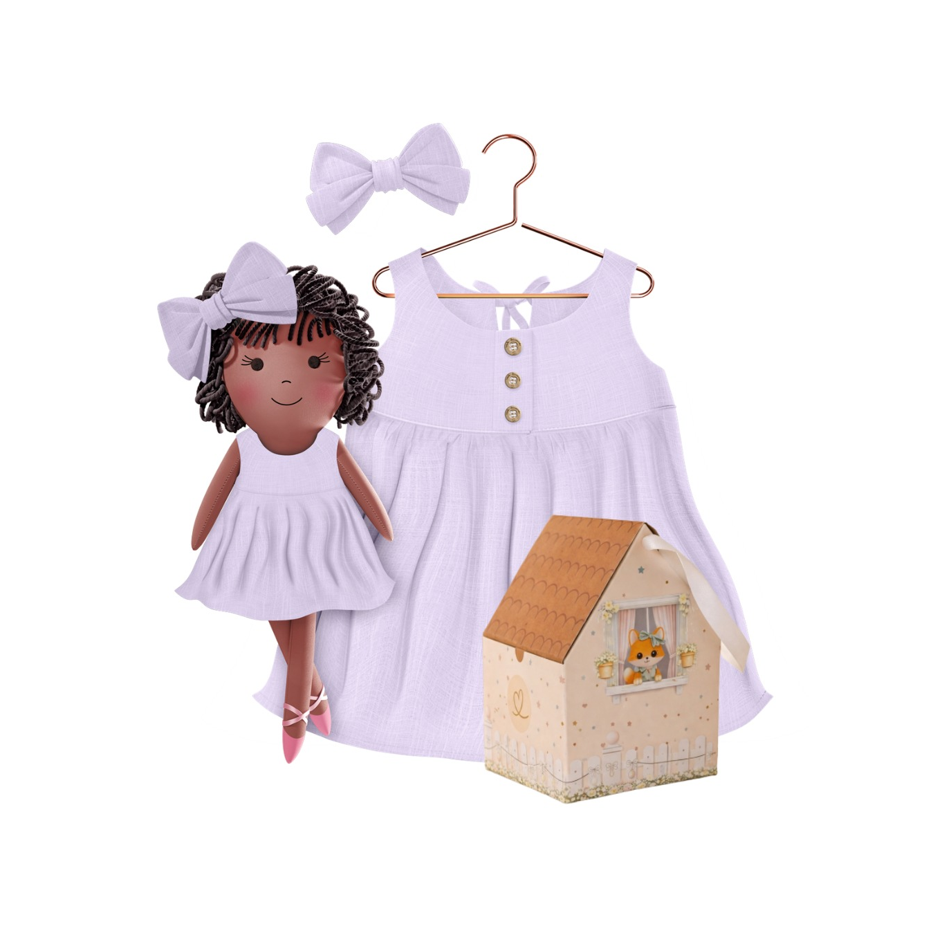 Classic Lavender Collection – Bella Dress Set