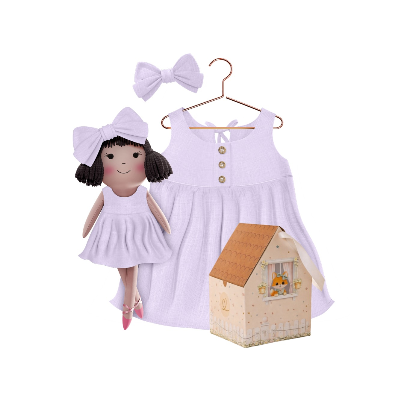 Classic Lavender Collection – Alice Dress Set