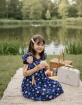 Girls Space Dress & Matching Doll Set with Petit Case – Alice