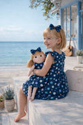 Girls Space Dress & Matching Doll Set with Petit Case – Nina