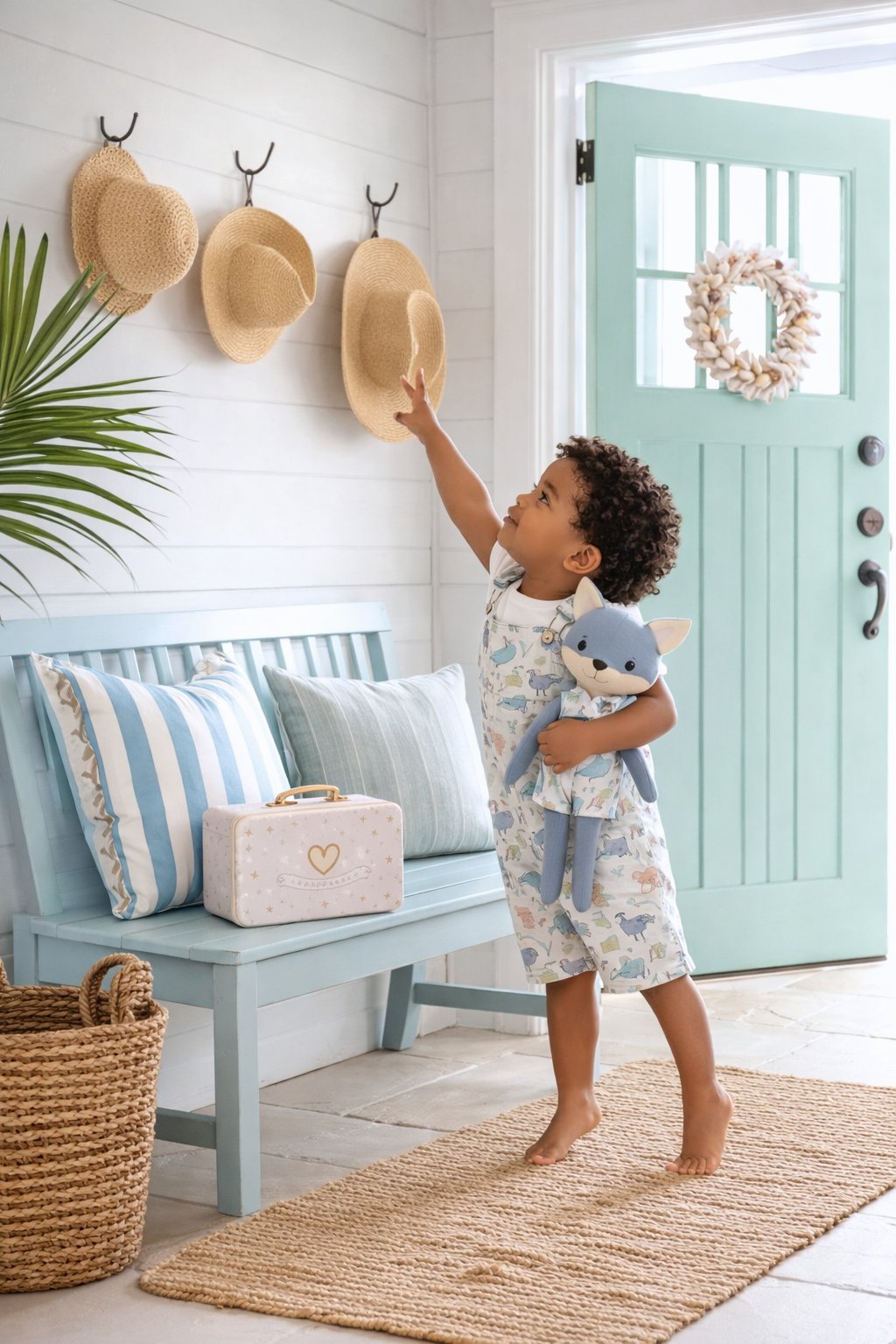 Boys Dino Romper & Matching Plush Toy with Petit Case – Mr. Fox